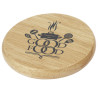 Posavasos de madera con abrebotellas Scoll