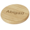 Posavasos de madera con abrebotellas Scoll