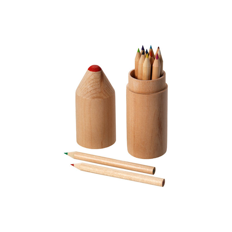 Set de 12 lapices de colores Bossy