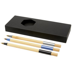 Set de boligrafos de bambu de 3 piezas Kerf