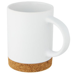 Taza de ceramica de 425 ml con base de corcho Neiva