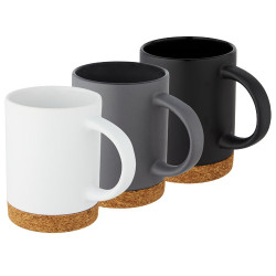 Taza de ceramica de 425 ml con base de corcho Neiva