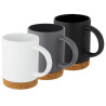 Taza de ceramica de 425 ml con base de corcho Neiva