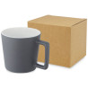 Taza de ceramica de 370 ml con acabado mate Cali