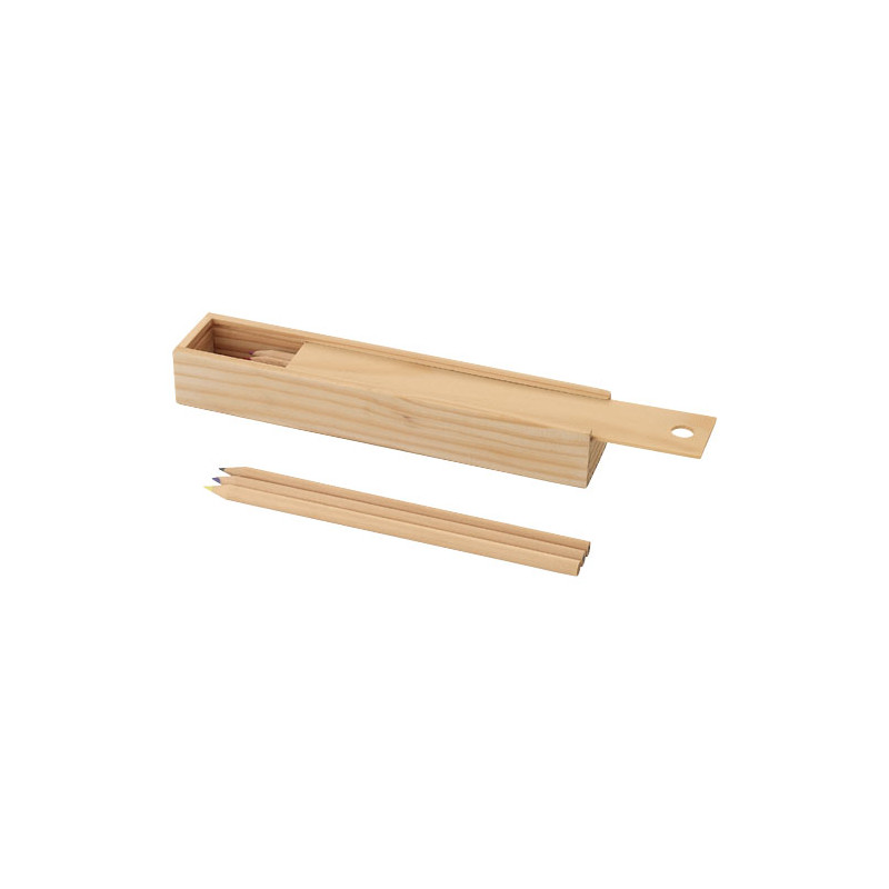 Set de 12 lapices de madera Pines