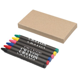 Set de 6 pinturas de cera Ayo