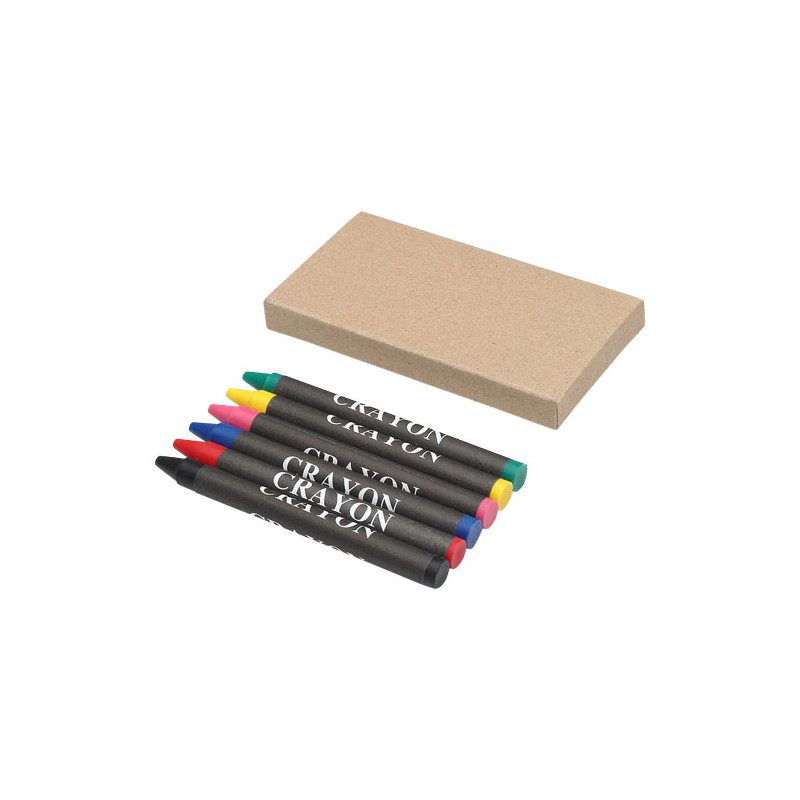 Set de 6 pinturas de cera Ayo
