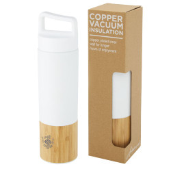 Botella de acero inoxidable con aislamiento al vacio de cobre de 540 ml con Torne