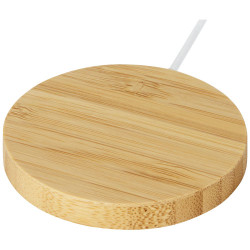 Base de carga inalambrica magnetica de bambu de 10 W Atra