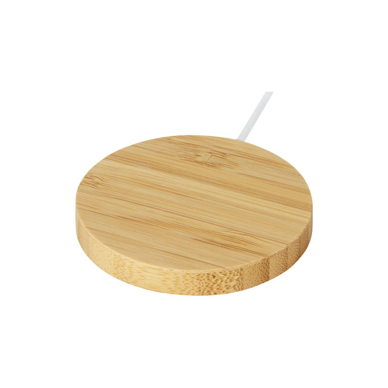 Base de carga inalambrica magnetica de bambu de 10 W Atra