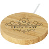 Base de carga inalambrica magnetica de bambu de 10 W Atra