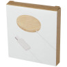 Base de carga inalambrica magnetica de bambu de 10 W Atra