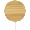 Base de carga inalambrica magnetica de bambu de 10 W Atra