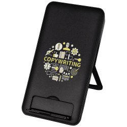 Base de carga inalambrica de plastico reciclado de 10 W con soporte para telefono Loop