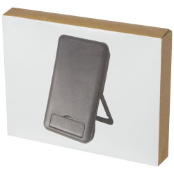 Base de carga inalambrica de plastico reciclado de 10 W con soporte para telefono Loop