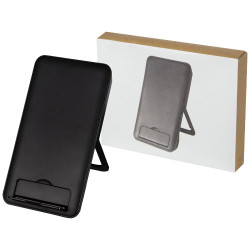 Base de carga inalambrica de plastico reciclado de 10 W con soporte para telefono Loop