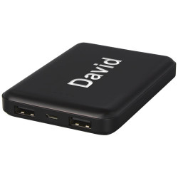 Bateria externa retroiluminada ultradelgada de 5000 mAh Gleam