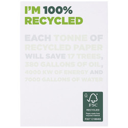 Libreta A7 de papel reciclado Desk MateR
