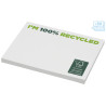 Bloc de notas adhesivas de papel reciclado de 100 x 75 mm Sticky MateR