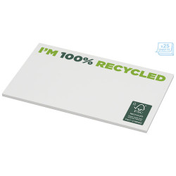 Bloc de notas adhesivas de papel reciclado de 127 x 75 mm Sticky MateR
