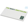 Bloc de notas adhesivas de papel reciclado de 127 x 75 mm Sticky MateR