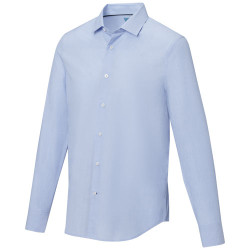 Camisa organica de manga larga para hombre