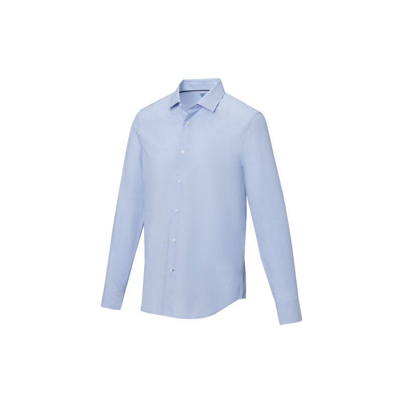 Camisa organica de manga larga para hombre