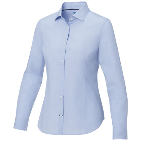 Camisa organica de manga larga para mujer