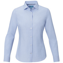 Camisa organica de manga larga para mujer