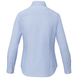 Camisa organica de manga larga para mujer
