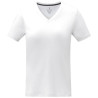 Camiseta de manga corta y cuello en V para mujer Somoto