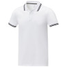 Polo de manga corta con ribete para hombre Amarago
