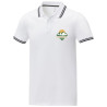 Polo de manga corta con ribete para hombre Amarago