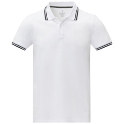 Polo de manga corta con ribete para hombre Amarago