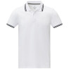 Polo de manga corta con ribete para hombre Amarago