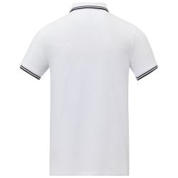 Polo de manga corta con ribete para hombre Amarago