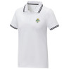 Polo de manga corta con ribete para mujer Amarago
