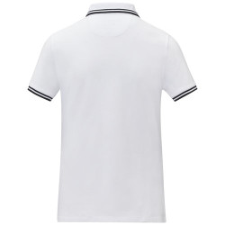 Polo de manga corta con ribete para mujer Amarago