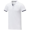 Polo de manga corta de dos tonos para hombre Morgan