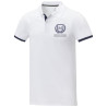 Polo de manga corta de dos tonos para hombre Morgan