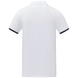 Polo de manga corta de dos tonos para hombre Morgan