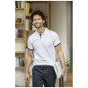Polo de manga corta de dos tonos para hombre Morgan
