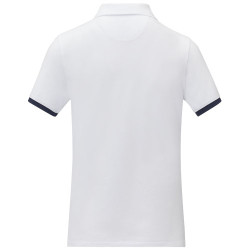 Polo de manga corta de dos tonos para mujer Morgan