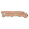 Navaja de madera con clip para cinturon Dave