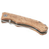 Navaja de madera con clip para cinturon Dave