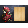 Tabla de corte para carne de bambu Fet