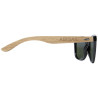 Gafas de sol polarizadas con cristal de espejo de PET reciclado madera en caja de regalo Hiru