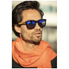 Gafas de sol polarizadas con cristal de espejo de PET reciclado madera en caja de regalo Hiru