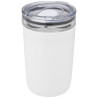 Vaso de vidrio de 420 ml con pared exterior de plastico reciclado Bello