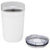 Vaso de vidrio de 420 ml con pared exterior de plastico reciclado Bello